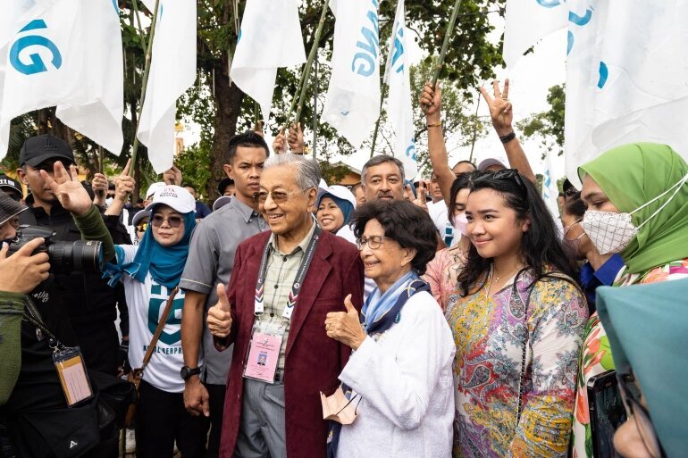 مهاتیر محمد 97 ساله و تلاش برای سومین دوره نخست وزیری