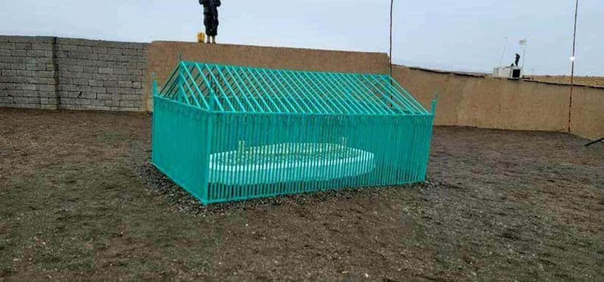 رونمایی از قبر رهبر طالبان بعد از 9 سال