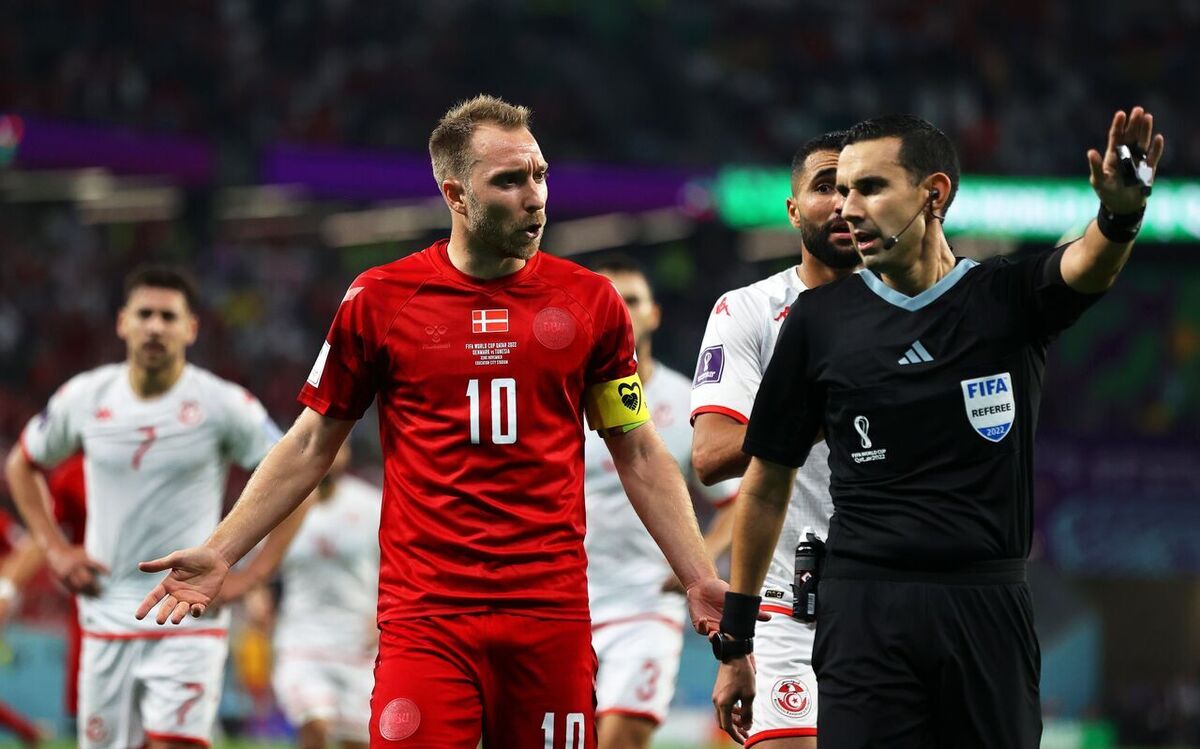 دانمارک 0 - 0 تونس/ نخستین بازی بدون گل جام جهانی قطر