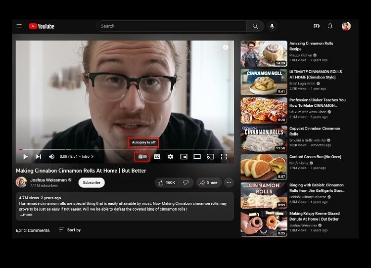 آموزش: چگونه قابلیت پخش خودکار یوتیوب را غیرفعال کنیم؟
