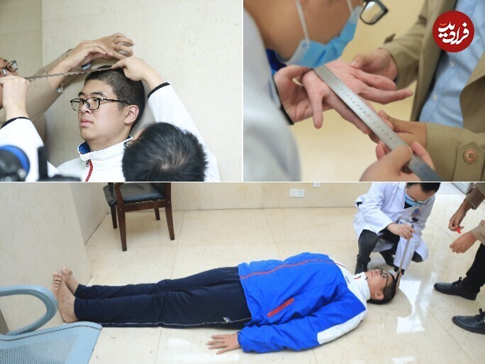 پسری که رکورددار قدبلندترین نوجوان جهان است (+عکس)