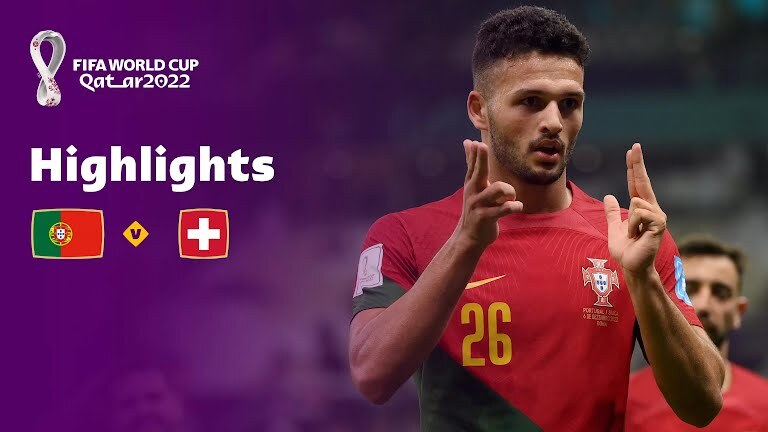 ببینید | خلاصه بازی پرتغال ۶ - ۱ سوئیس / خط و نشان پرتغال برای رقبا