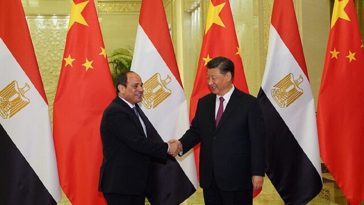 تمایل السیسی برای همکاری مشترک با رئیس جمهور چین در دوره آینده