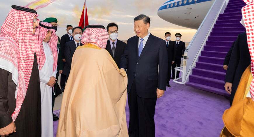 ماجرای فرش بنفش در به استقبال از رئیس‌جمهور چین