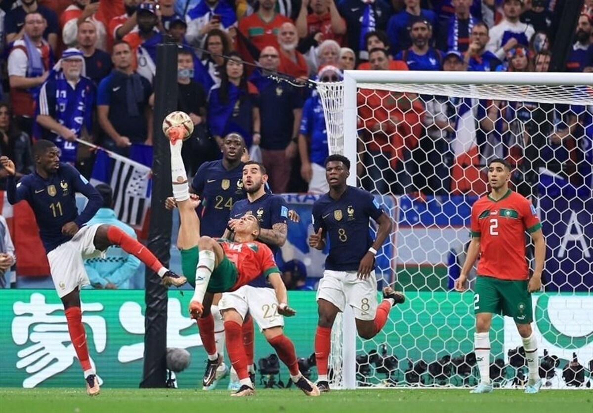 فرانسه 2 - 0 مراکش/ فرانسه حریف آرژانتین در فینال جام جهانی شد/ مراکش شگفت‌انگیز به رده‌بندی رفت