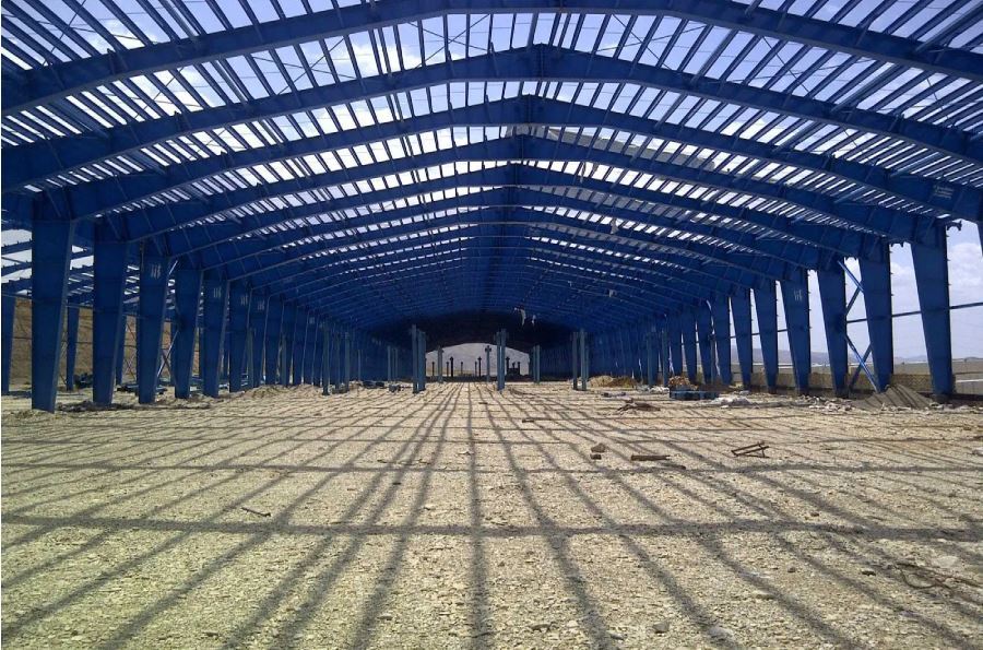 طراحی سوله و سالن‌ های صنعتی