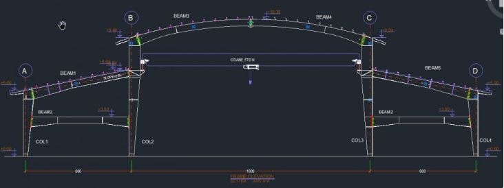 طراحی سوله و سالن‌ های صنعتی