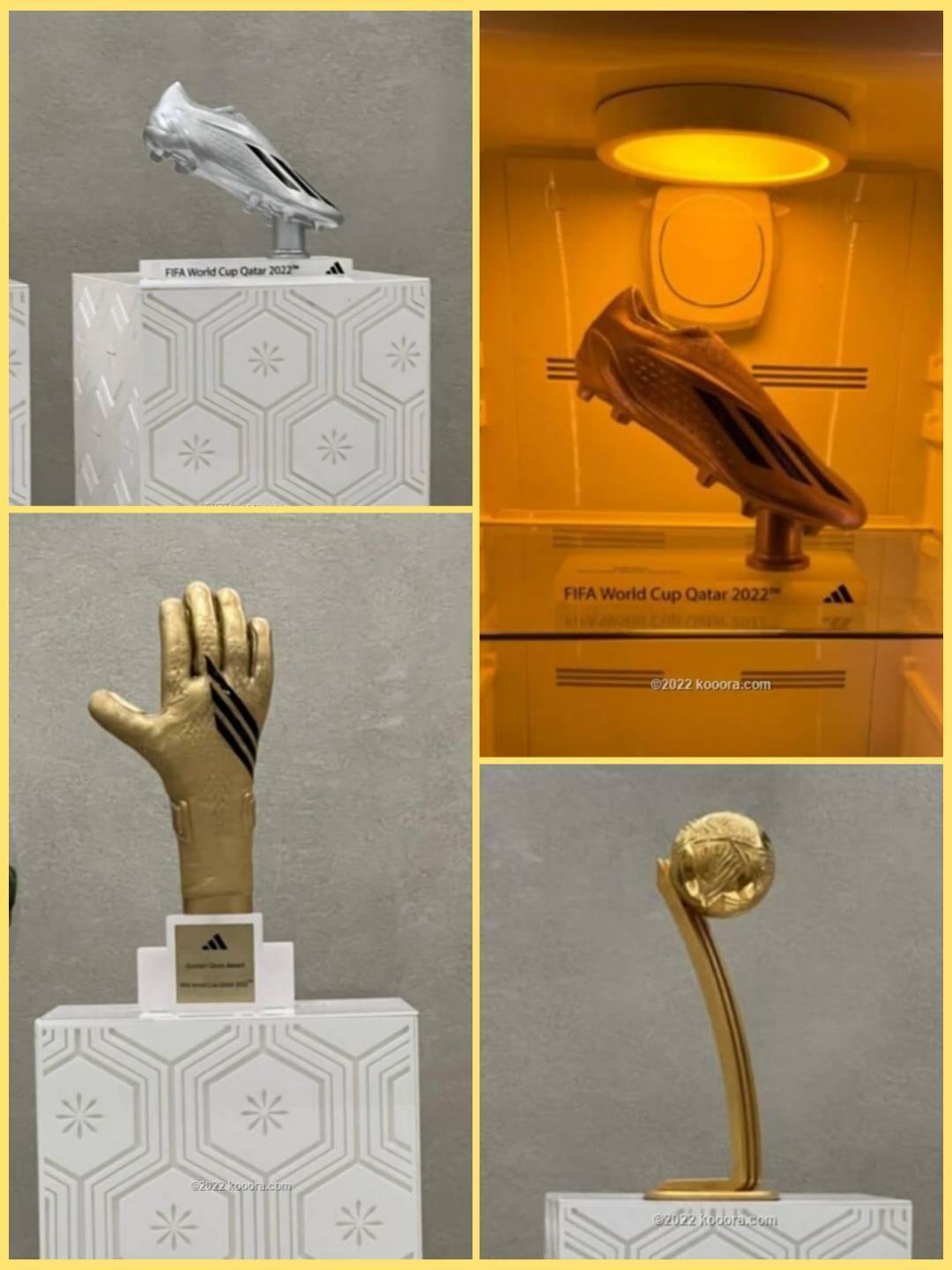 رونمایی از جوایز انفرادی جام جهانی (+عکس)