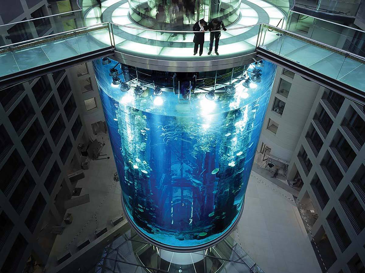 ترکیدن آکواریوم غول‌پیکر برلین صد‌ها ماهی را به خیابان ریخت (+عکس)