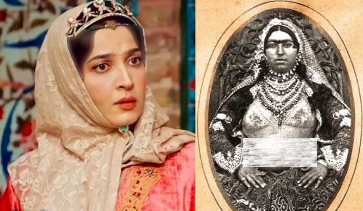 عکس دیده نشده از زن عقدی ناصرالدین شاه