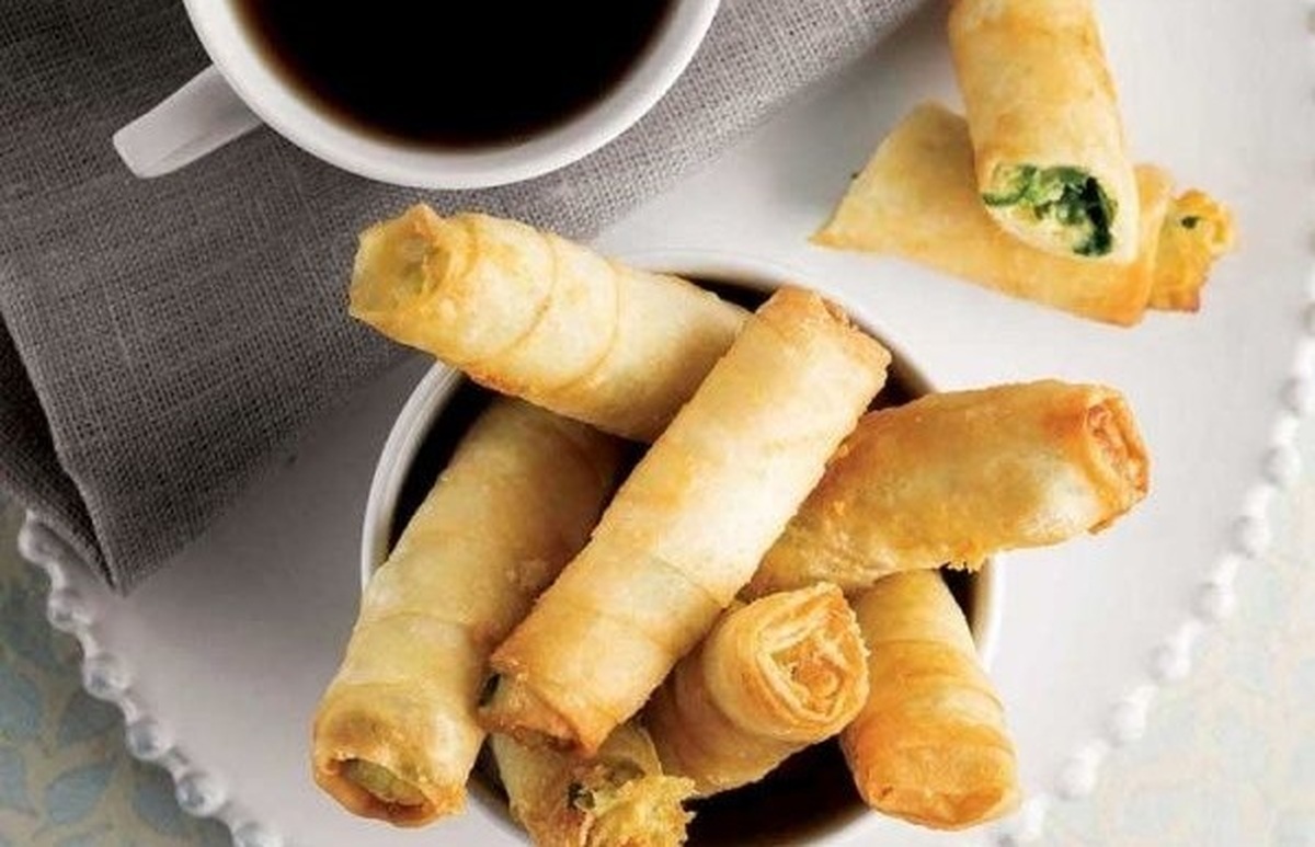 طرز تهیه بورک پنیر و جعفری