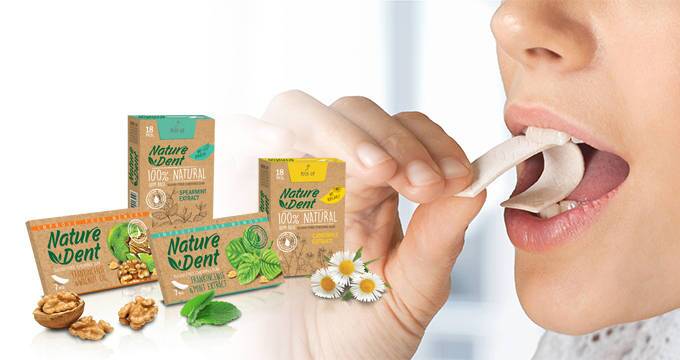 آدامس ارگانیک نیچردنت حاوی گیاهان طبی آدامس ارگانیک نیچردنت حاوی گیاهان طبی