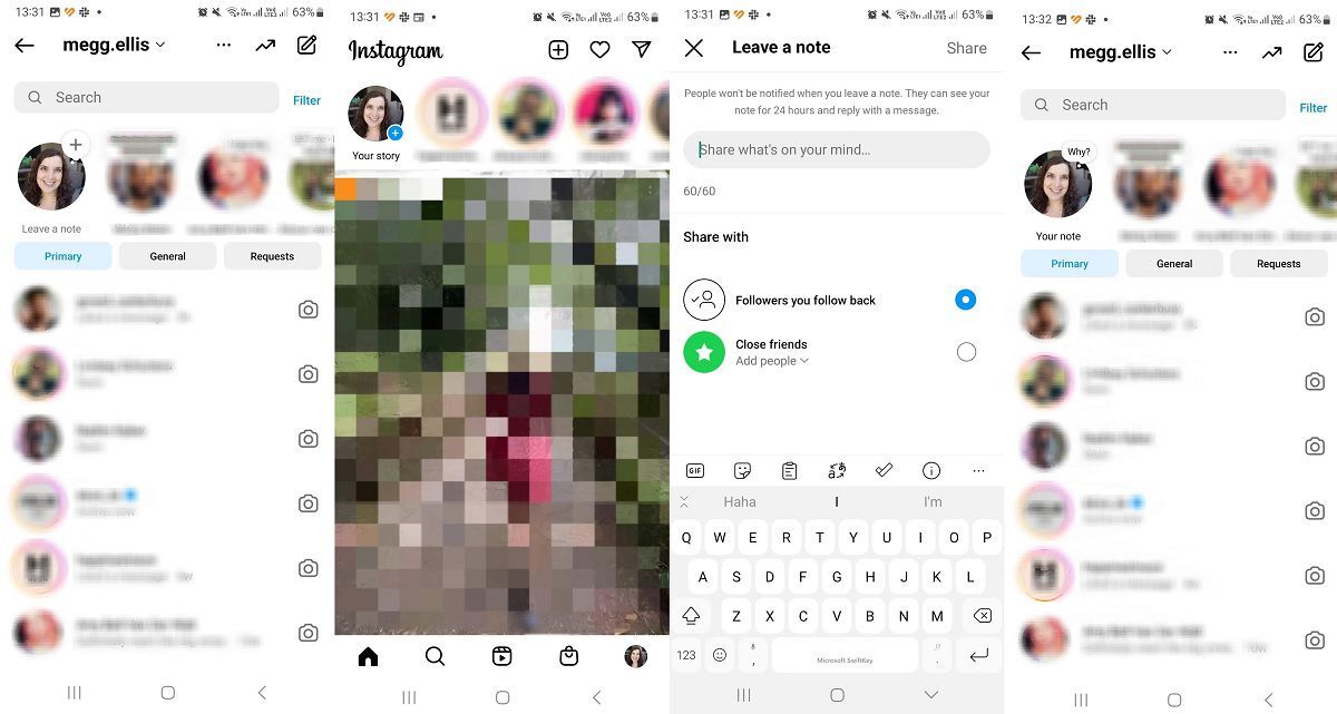 اینستاگرام Notes چیست و چگونه از آن استفاده کنیم؟ اینستاگرام Notes چیست و چگونه از آن استفاده کنیم؟