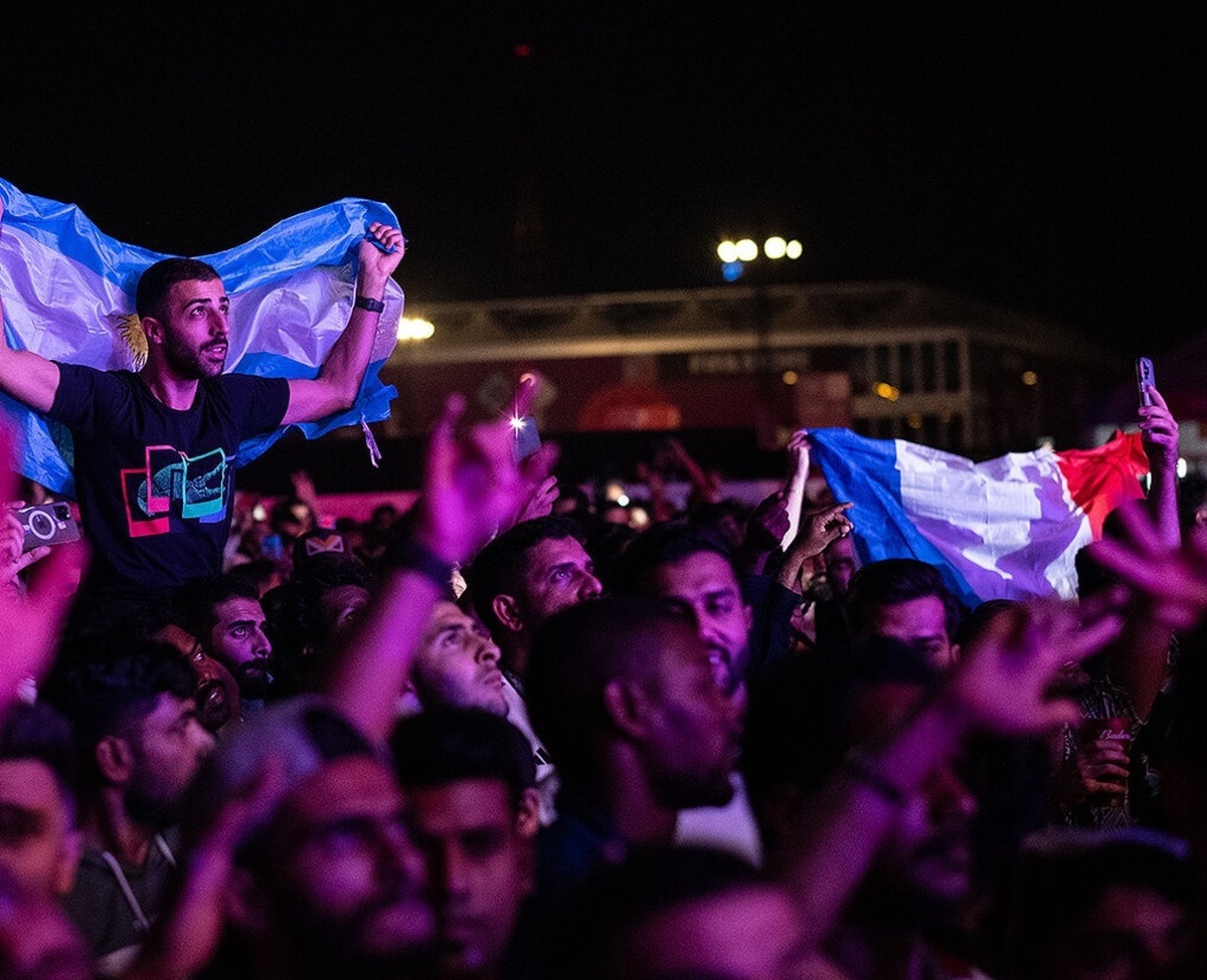 فینال جام جهانی خیابان‌های دوحه را قفل کرد