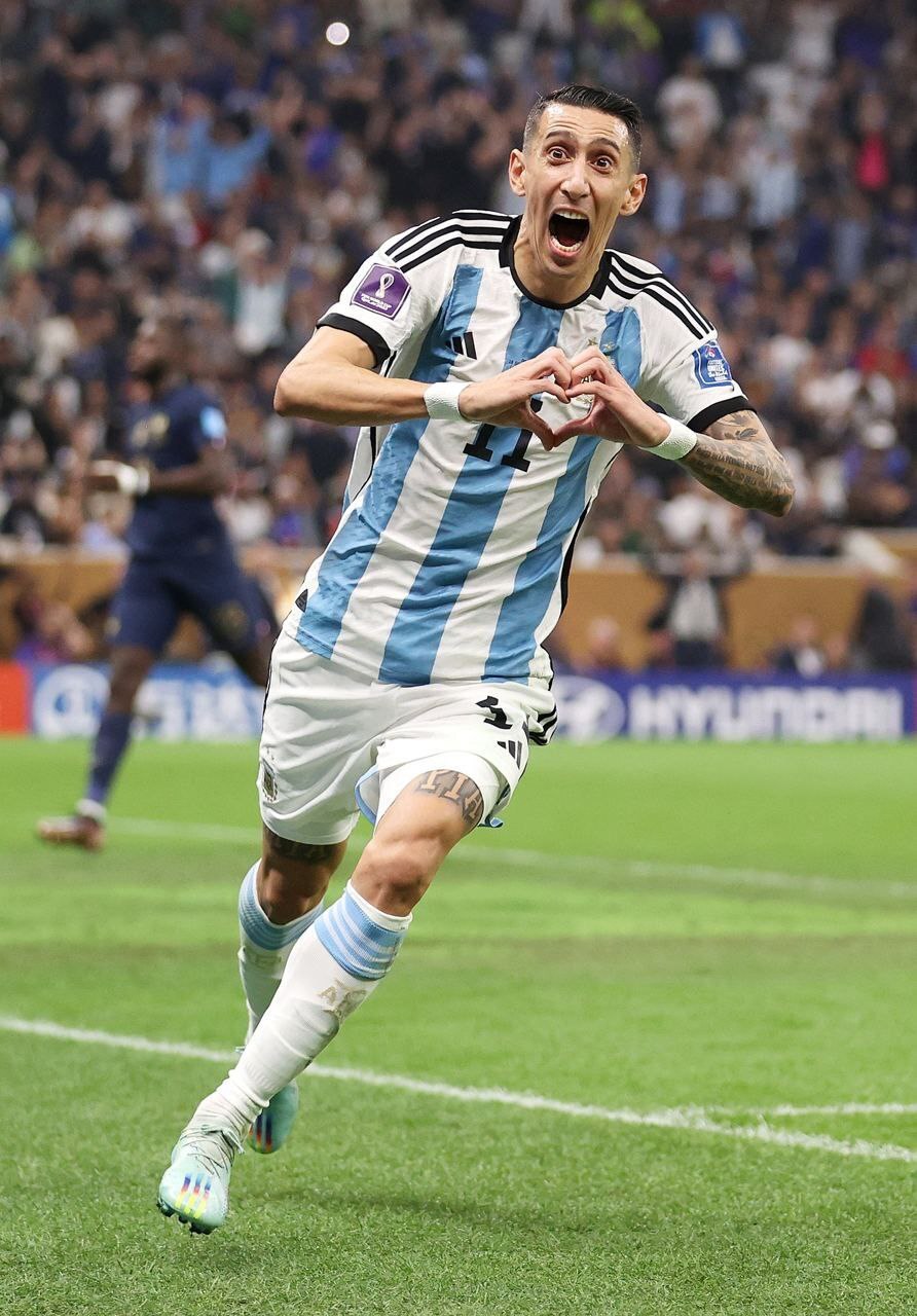 تا دقیقه 70 فینال جام جهانی/ آرژانتین 2 - 0 فرانسه (+عکس و فیلم)