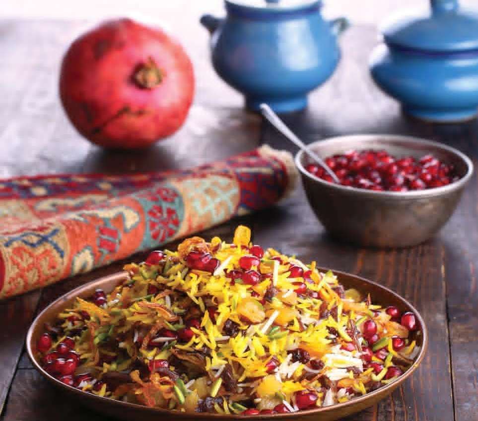 طرز تهیه انار پلو، شام خوشمزه برای شب چله طرز تهیه انار پلو، شام خوشمزه برای شب چله