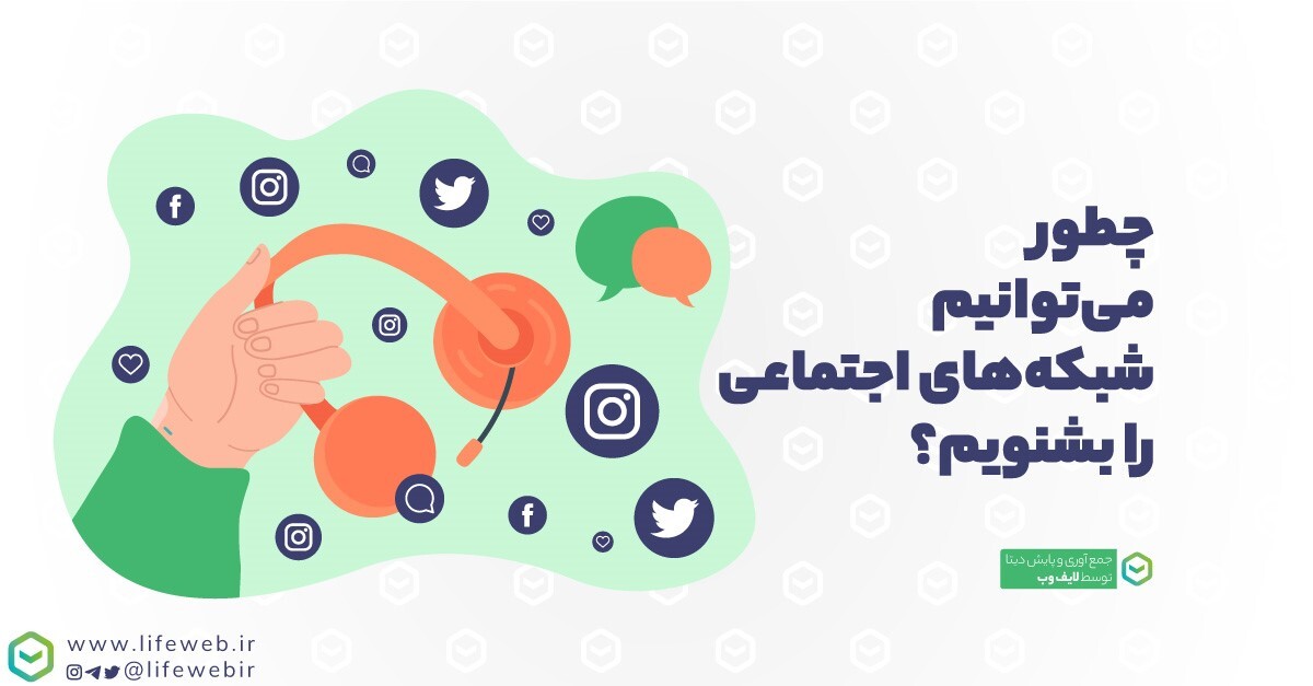 گوش دادن به شبکههای اجتماعی چیست؟ گوش دادن به شبکههای اجتماعی چیست؟