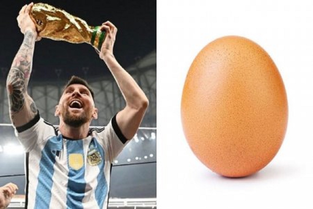 مسی رکورد تخم مرغ معروف اینستاگرام را شکست! (عکس)