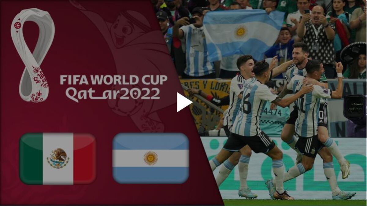 ببینید | خلاصه بازی آرژانتین ۲ - ۰ مکزیک / امید یاران مسی به روز پایانی
