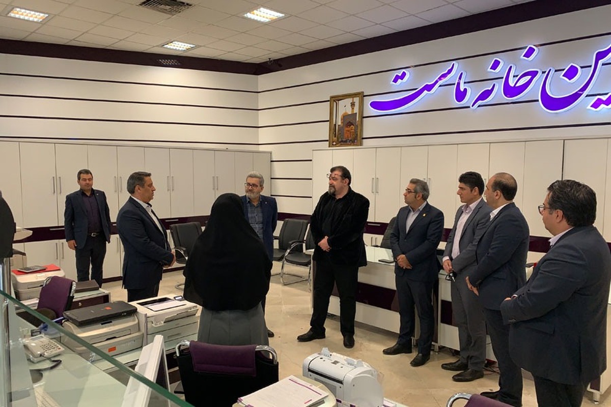  بازدید معاون طرح و برنامه از شعب استان خراسان رضوی و شمالی