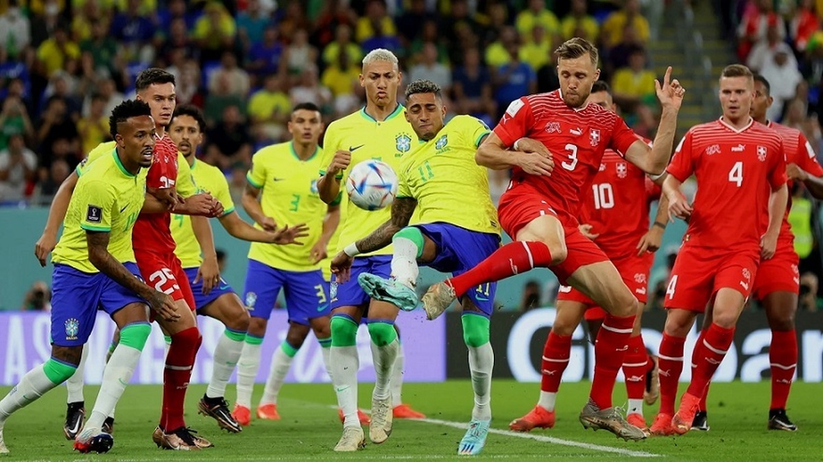 ببینید | خلاصه بازی برزیل ۱ - ۰ سوئیس / صعود سلسائو بدون نیمار