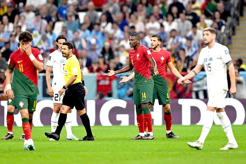 ببینید | خلاصه بازی پرتغال ۲ - ۰ اروگوئه / صعود پرتغالی‌ها در شب درخشش فرناندز