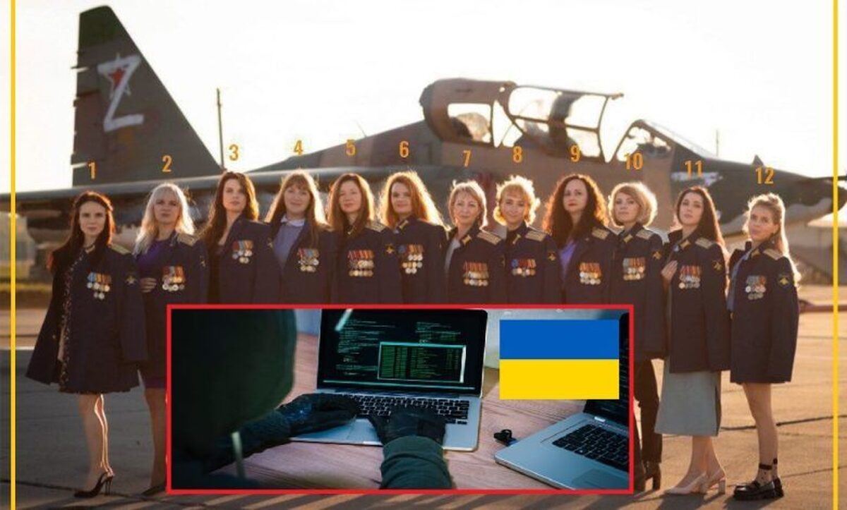 این ۱۲ خانم روس، با یک عکس دسته جمعی همسران نظامی خود را لو دادند (+عکس)