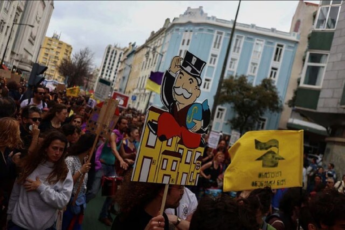 بحران مسکن، پرتغالی‌ها را به خیابان کشاند