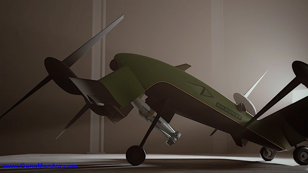 استریکس؛ پهپاد نظامی عمودپرواز جدید با طراحی شبیه به جنگنده های جنگ جهانی دوم