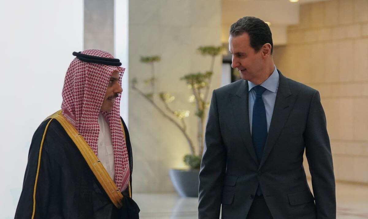 دیدار وزیر خارجه عربستان با بشار اسد / اولین بعد از 12 سال (عکس)