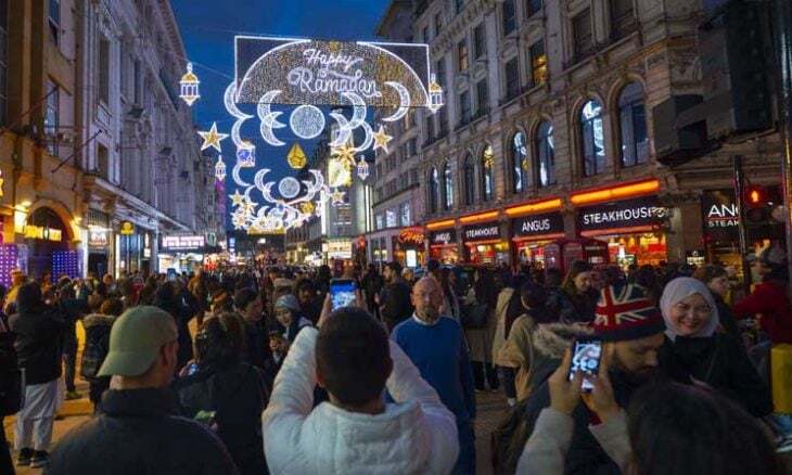 تزئینات رمضان در لندن (عکس) تزئینات رمضان در لندن (عکس)
