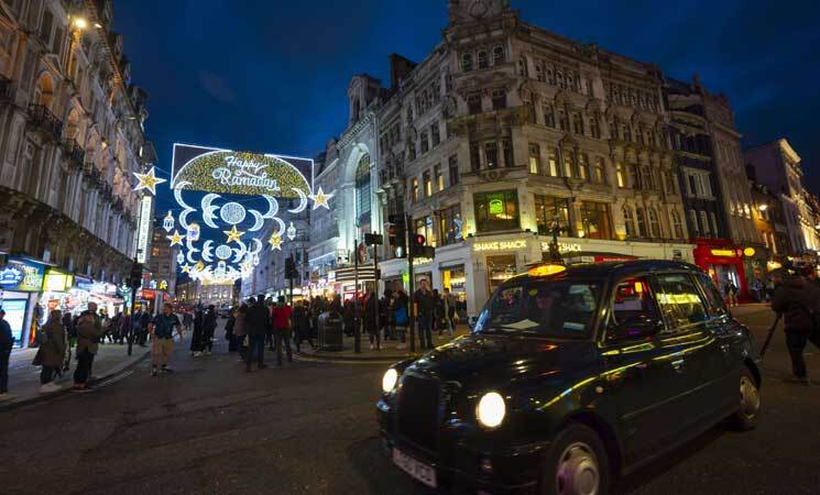 تزئینات رمضان در لندن (عکس) تزئینات رمضان در لندن (عکس)