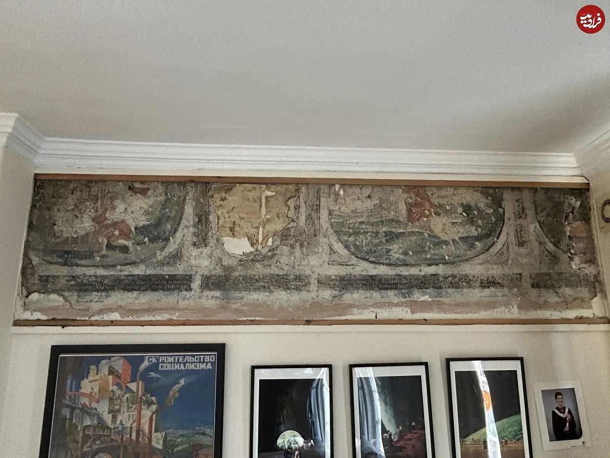 نقاشی‌های ۴۰۰ ساله‌ای که روی دیوار آشپزخانه پیدا شدند! (عکس)