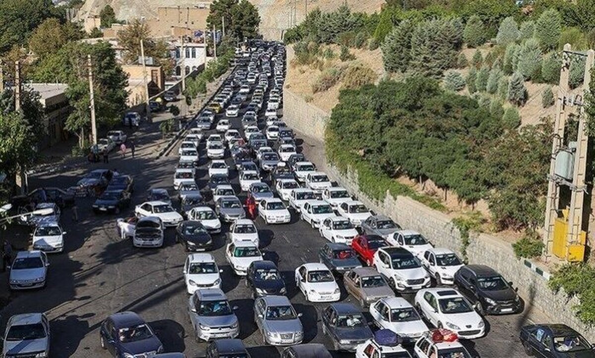 ترافیک فوق سنگین در جاده های هراز و سوادکوه