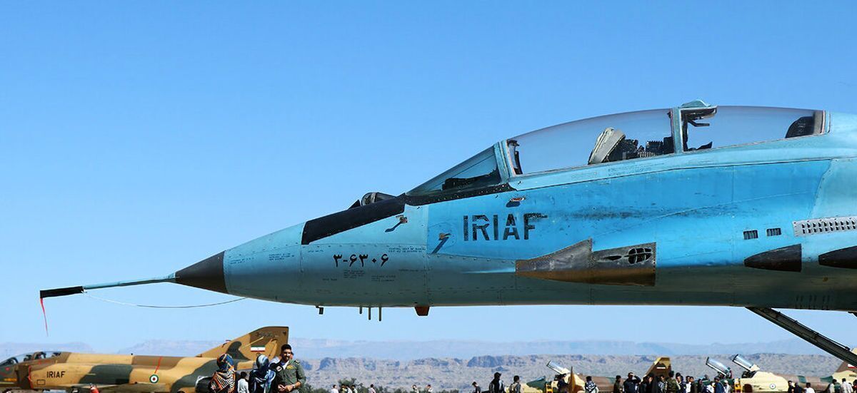  اولین جنگنده اف-۱۴ تامکت که وارد ایران شد (عکس)