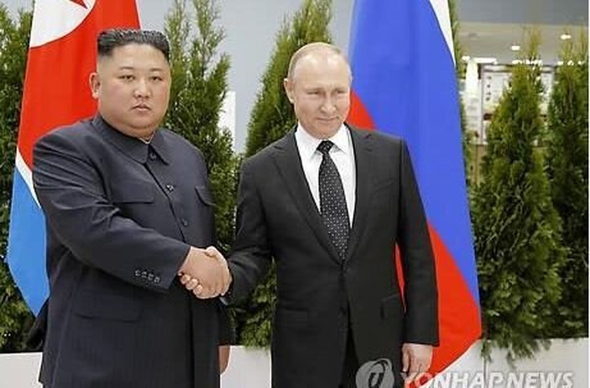 پیام تبریک رهبر کره‌شمالی به پوتین