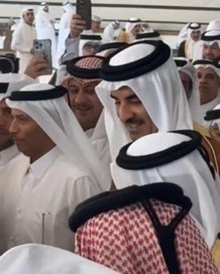 سفیر ایران در عروسی پسر شیخ قطر (+عکس)
