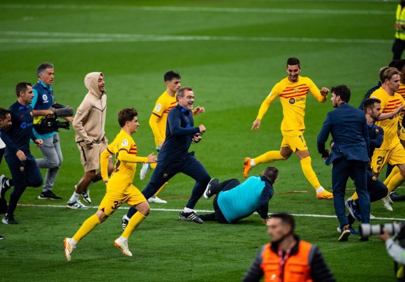 بارسلونا قهرمان شد و قسر در رفت!