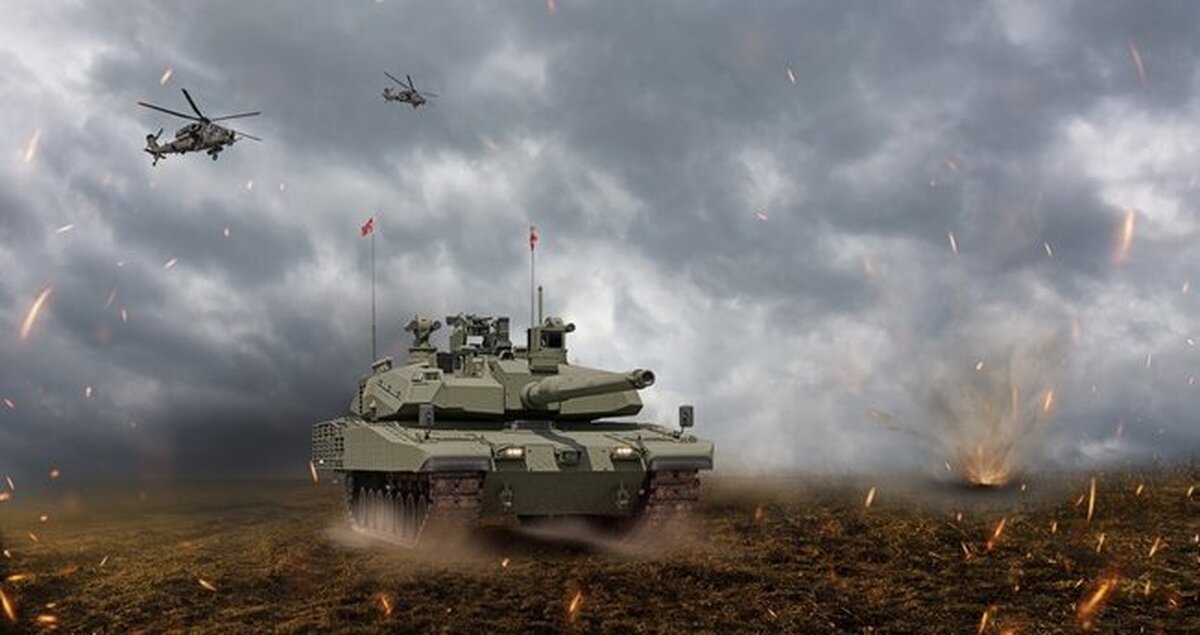 آلتای نام تانک جدید ساخت ترکیه در یک نگاه (اینفوگرافیک)