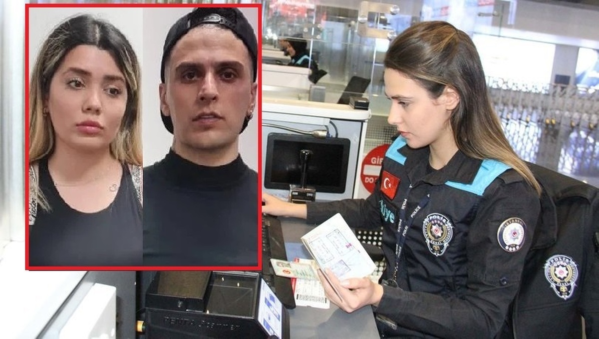 تعقیب و گریز در فرودگاه استانبول: بازداشت خواننده ایرانی و همسرش با پاسپورت تقلبی (+عکس)