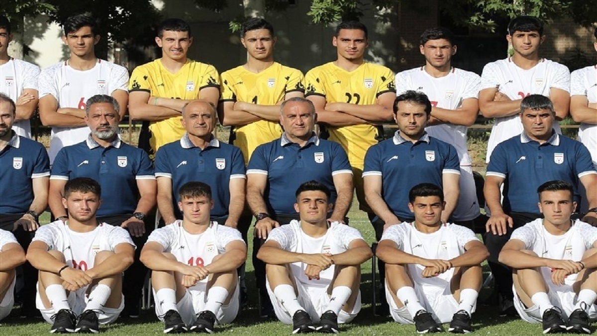 اعلام فهرست نهایی تیم فوتبال نوجوانان ایران