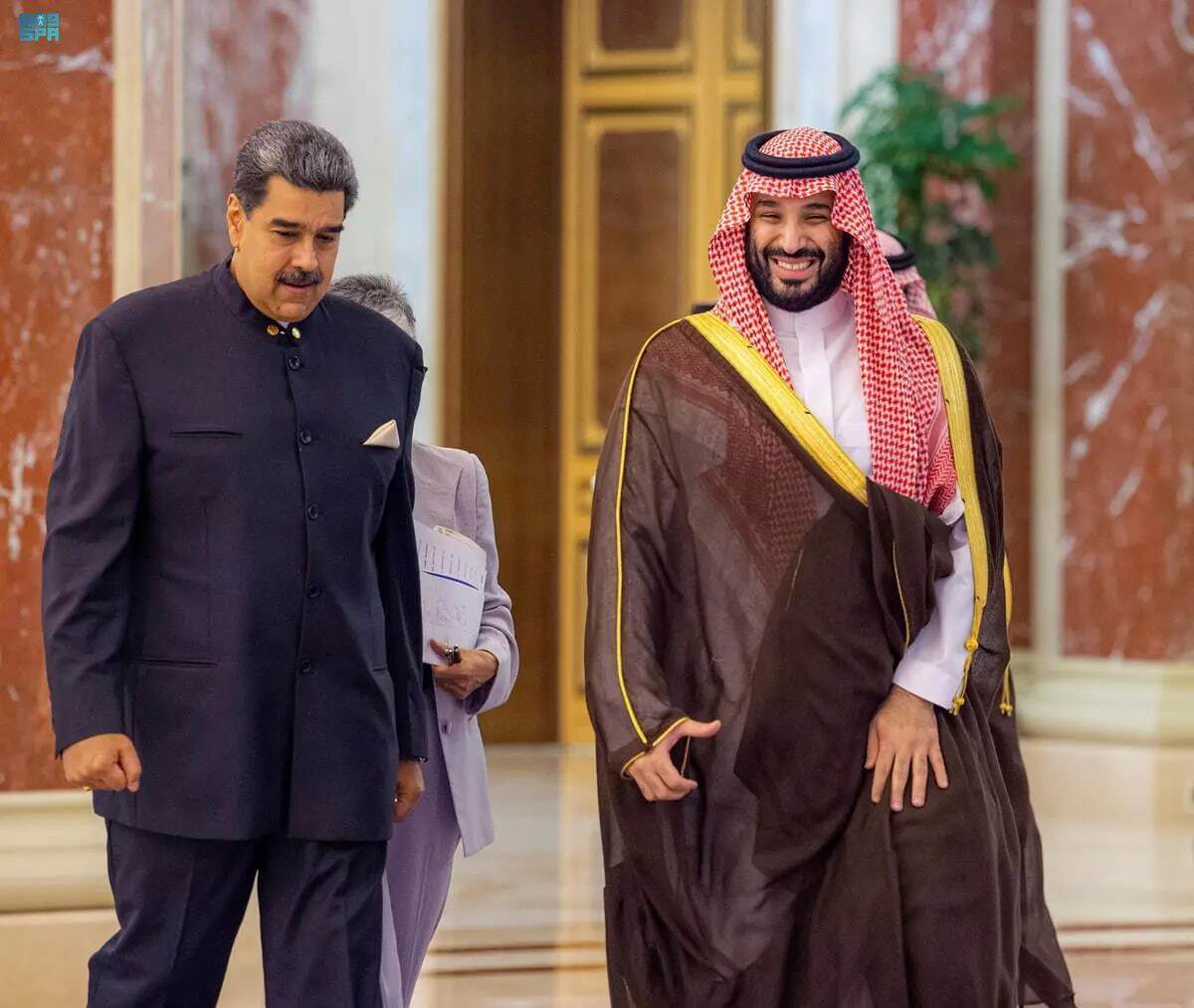 سفر رئیس جمهور ونزوئلا به عربستان سعودی / دیدار با بن سلمان ( فیلم و عکس)