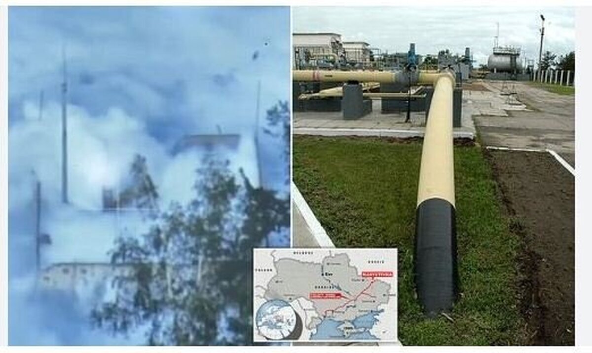 انفجار در بزرگترین خط لوله انتقال آمونیاک جهان در خارکیف اوکراین