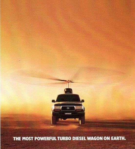 تبلیغ قدیمی لندکروزر و افتخار تویوتا به چیزی که ساخته است! (عکس) تبلیغ قدیمی لندکروزر و افتخار تویوتا به چیزی که ساخته است! (عکس)