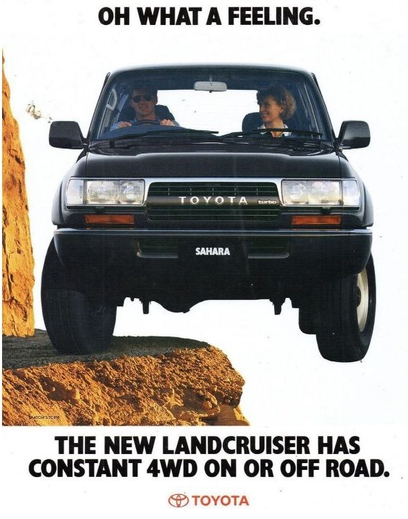 تبلیغ قدیمی لندکروزر و افتخار تویوتا به چیزی که ساخته است! (عکس) تبلیغ قدیمی لندکروزر و افتخار تویوتا به چیزی که ساخته است! (عکس)