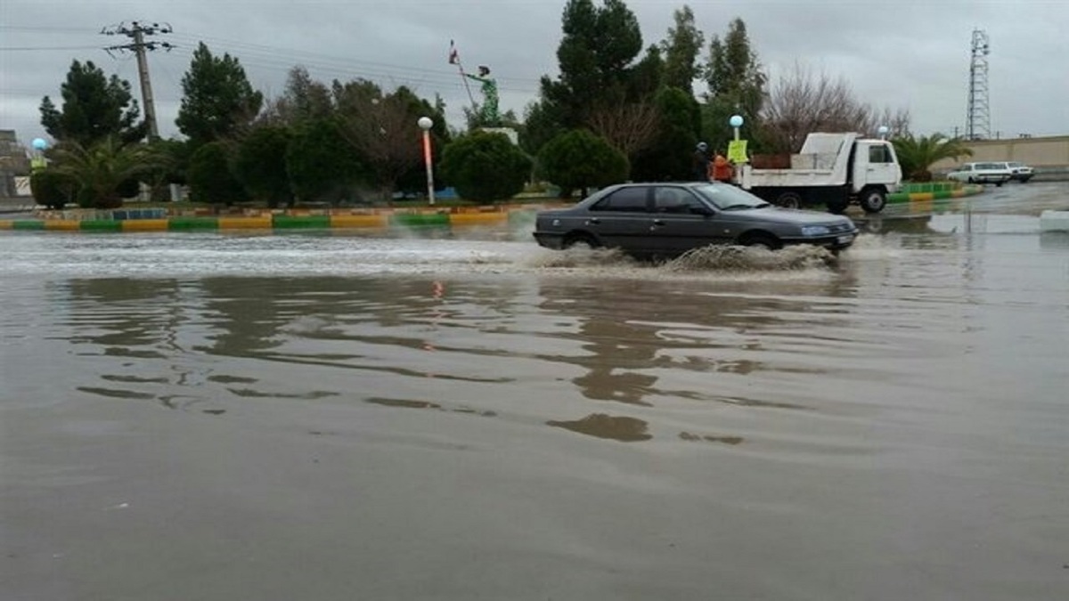 ببینید| وقوع سیلاب در استان سمنان