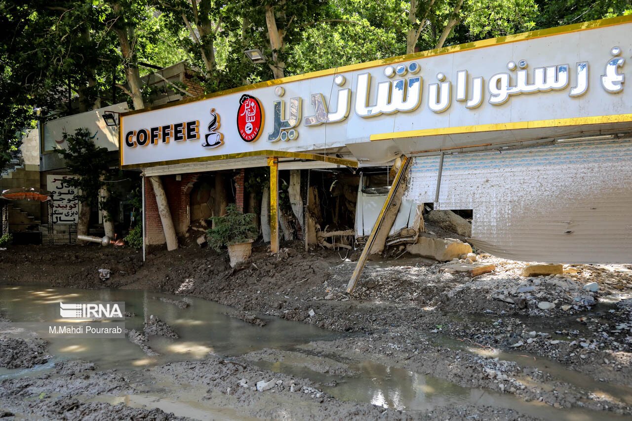 خسارت سیل در چالوس (عکس) خسارت سیل در چالوس (عکس)