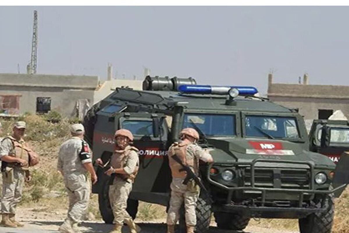 حمله به خودروی گشتی روسیه در شمال سوریه توسط نیروهای ترکیه! (فیلم)