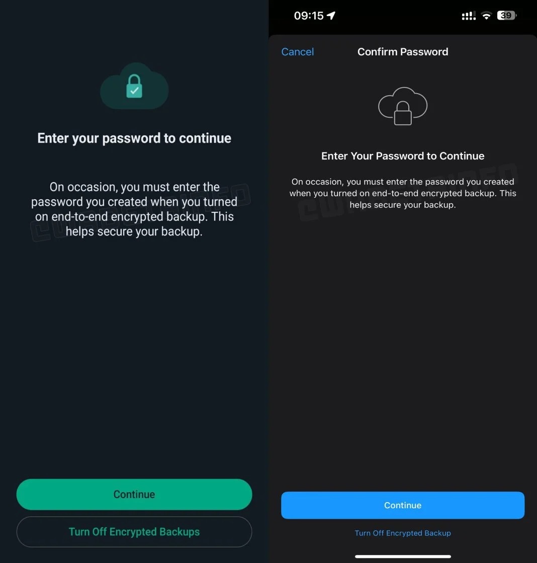رمزگذاری پیام‌ها در واتساپ