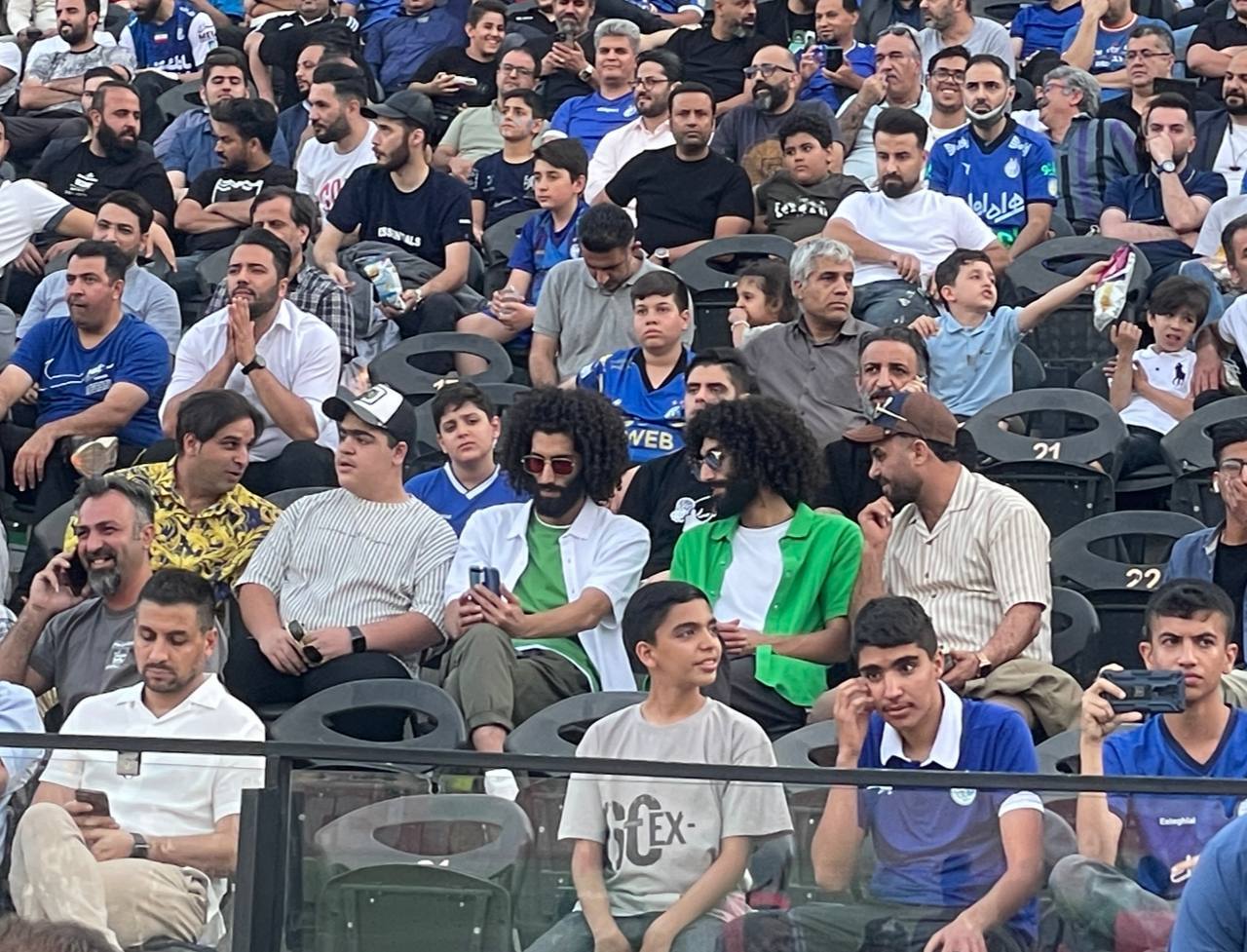 رحمان، رحیم و بهروز سریال پایتخت در استادیوم آزادی رحمان، رحیم و بهروز سریال پایتخت در استادیوم آزادی